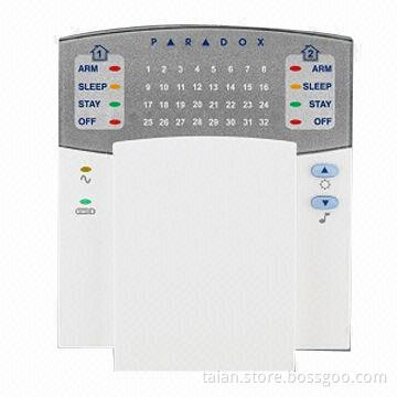 32-zone LED display keypad